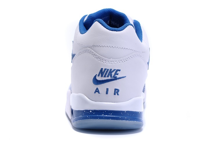 Nike Flight Squad White Blue Shoes - Click Image to Close