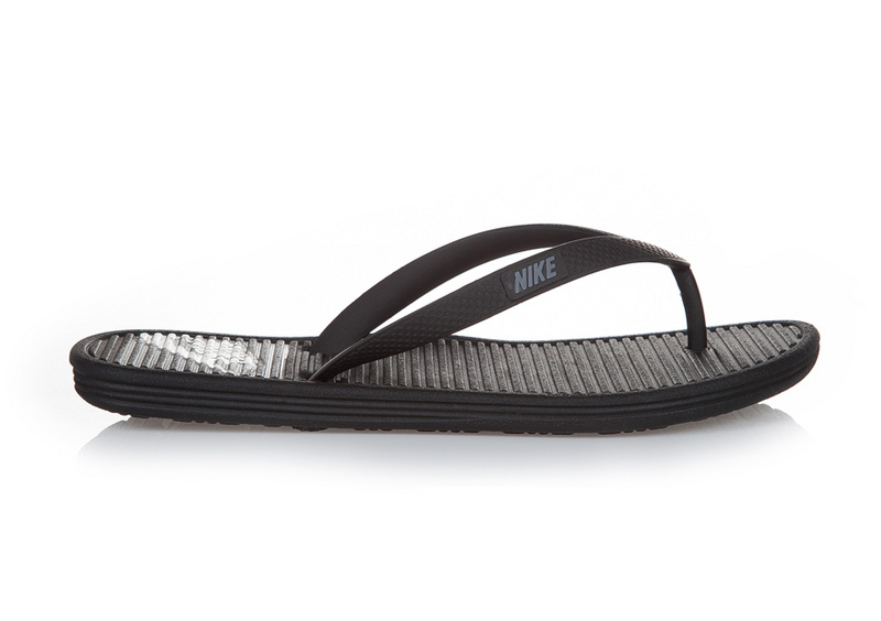 Nike Flip-flops All Black Sandal - Click Image to Close