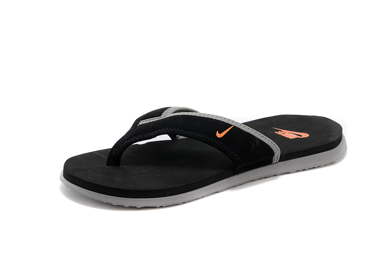 Nike Flip-flops Black Grey Orange Sandal