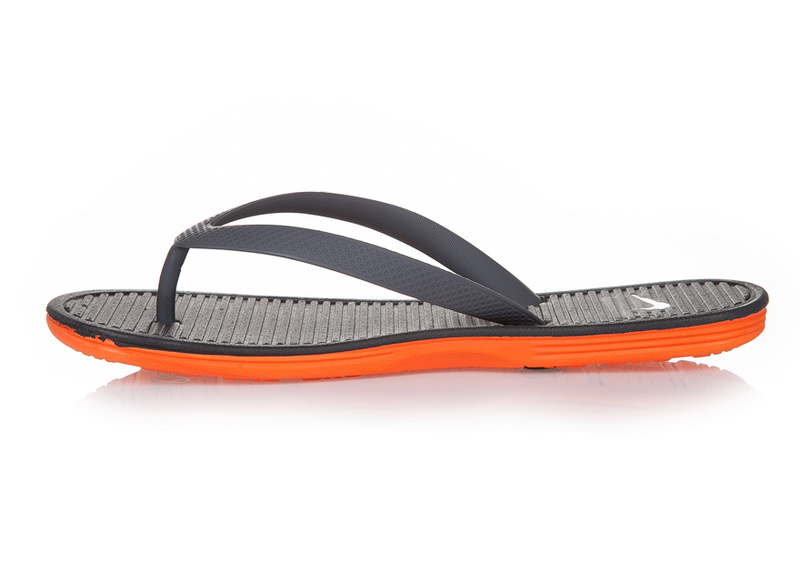 Nike Flip-flops Black Orange Sandal - Click Image to Close