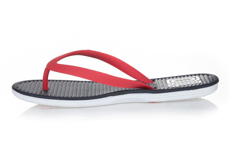 Nike Flip-flops Red Black Sandal - Click Image to Close