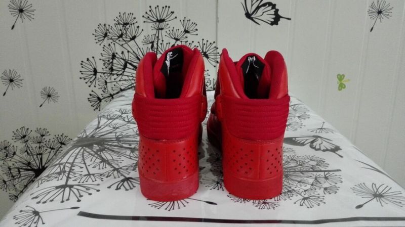 Nike Flystepper 2K3 PRM All Red Shoes - Click Image to Close