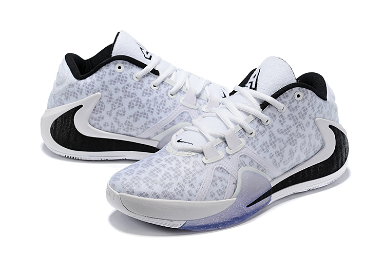 2019 Nike Freak 1 White Black Grey - Click Image to Close