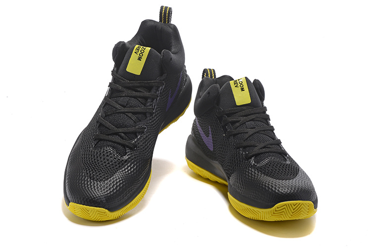 Nike HyperRev 2017 Black Yellow Purple Shoes - Click Image to Close