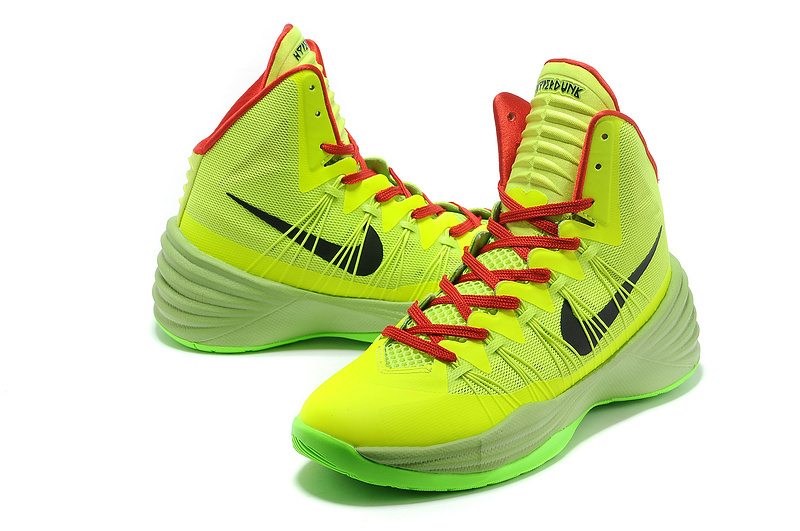 Nike Hyperdunk 2013 XDR Olympic Lebron Green Red Shoes