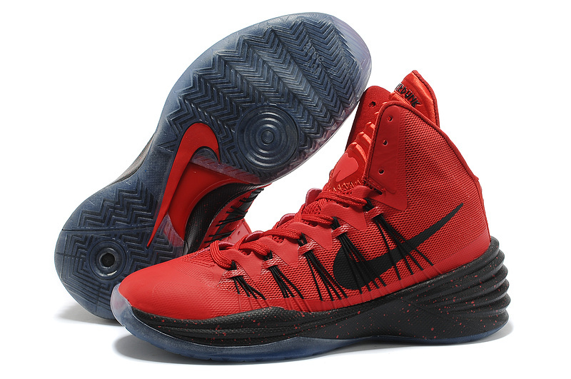 Nike Hyperdunk 2013 XDR Olympic Lebron Red Black Shoes