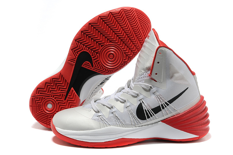 Nike Hyperdunk 2013 XDR Olympic Lebron Silver White Red Shoes