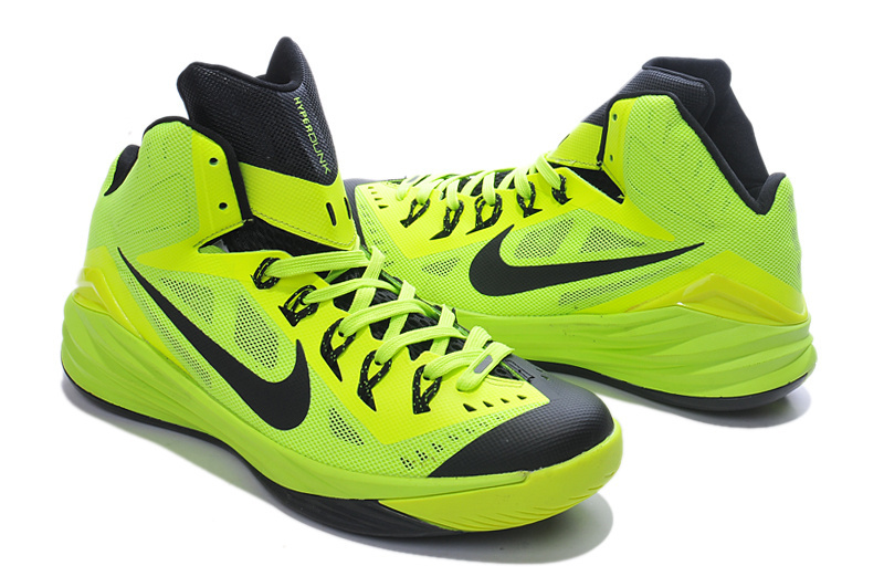 Nike Hyperdunk 2014 Green Black Shoes