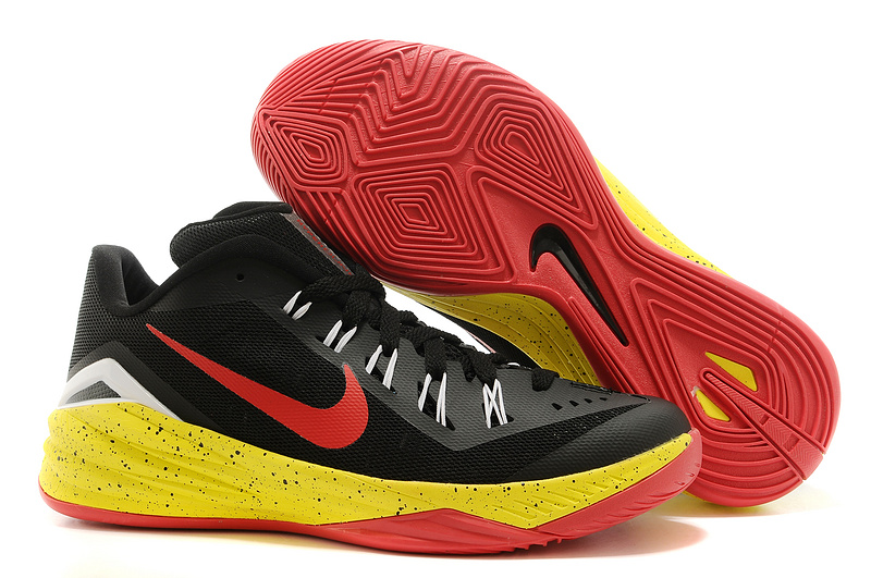 Nike Hyperdunk 2014 XDR Black Red Yellow Shoes