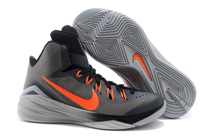 Nike Hyperdunk 2014 XDR Grey Black Orange Shoes