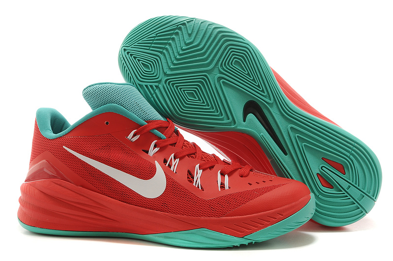 Nike Hyperdunk 2014 XDR Low Red Green Shoes