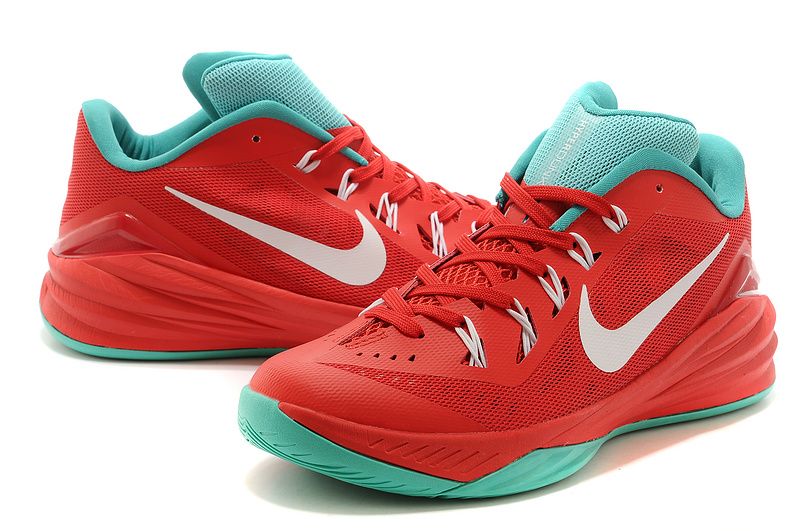 Nike Hyperdunk 2014 XDR Low Red Green Shoes