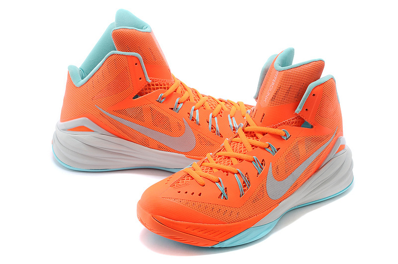 Nike Hyperdunk 2014 XDR Orange White Baby Blue Shoes