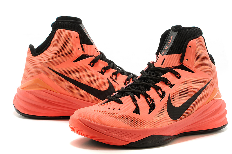 nike hyperdunk pink and black