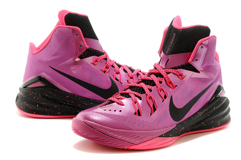 Nike Hyperdunk 2014 XDR Pink Black Shoes - Click Image to Close