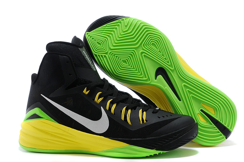 2014 Nike Hyperdunk XDR Basketball Shoes Red Black Green - Click Image to Close