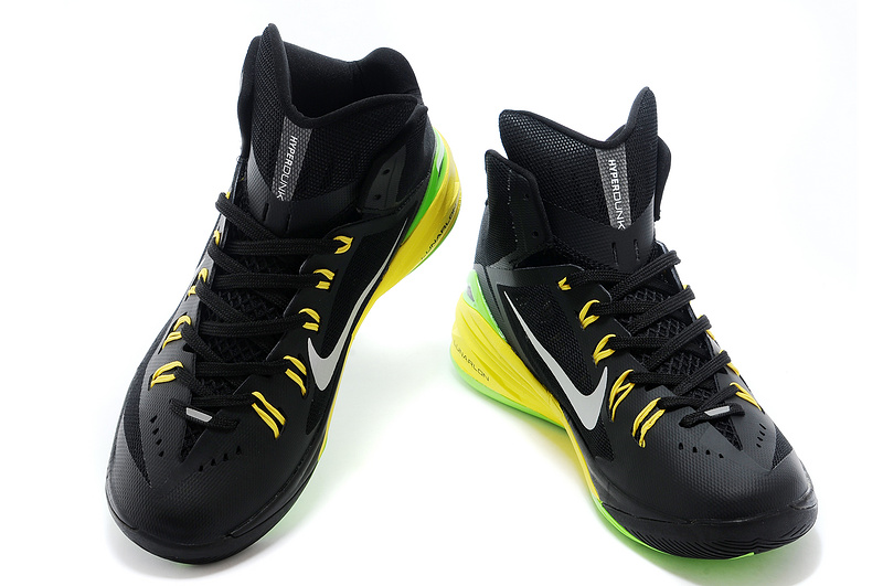 2014 Nike Hyperdunk XDR Basketball Shoes Red Black Green - Click Image to Close