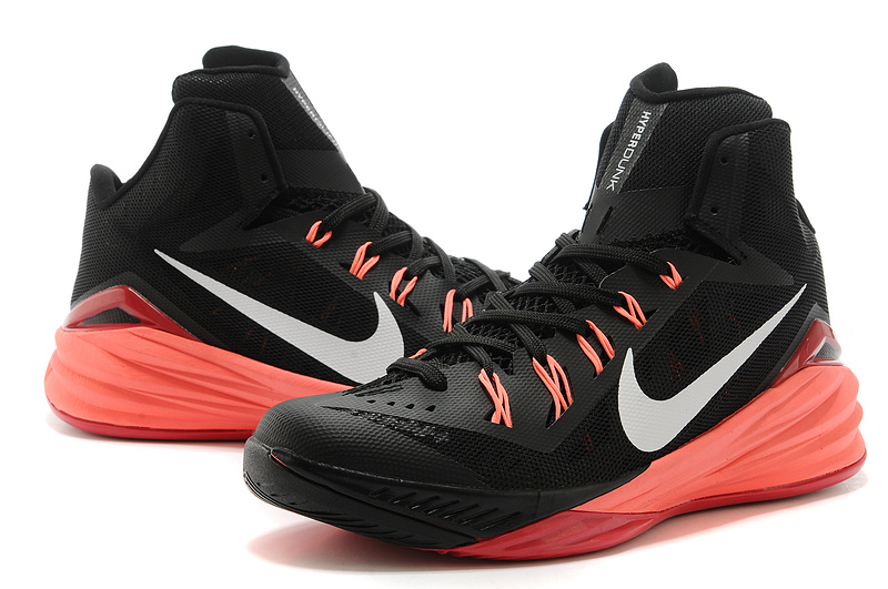 2014 Nike Hyperdunk XDR Basketball Shoes Red Black Pink - Click Image to Close