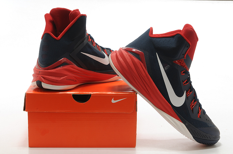 2014 Nike Hyperdunk XDR Basketball Shoes Red Black Red - Click Image to Close