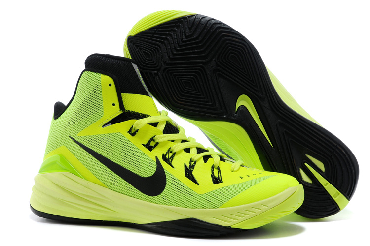 2014 Nike Hyperdunk XDR Basketball Shoes Red Green Black - Click Image to Close