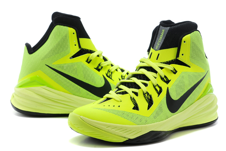 2014 Nike Hyperdunk XDR Basketball Shoes Red Green Black - Click Image to Close