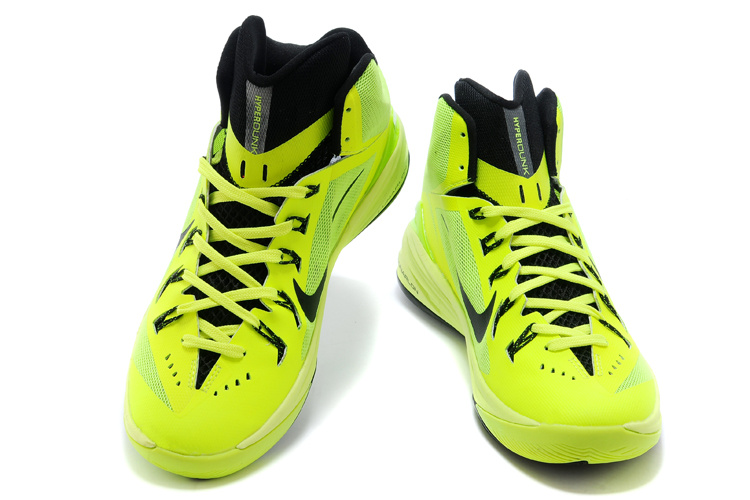 2014 Nike Hyperdunk XDR Basketball Shoes Red Green Black - Click Image to Close