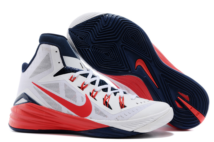 2014 Nike Hyperdunk XDR Basketball Shoes Red White Red Blue