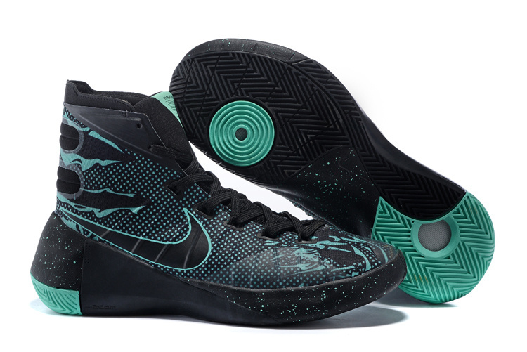 Nike Hyperdunk 2015 All Star Black Green Shoes - Click Image to Close