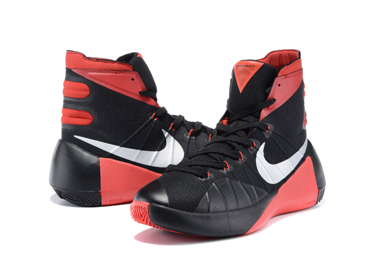 Nike Hyperdunk 2015 Black Red Basketball Shoes - Click Image to Close