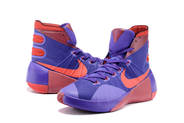 Nike Hyperdunk 2015 Purple Red Basketball Shoes