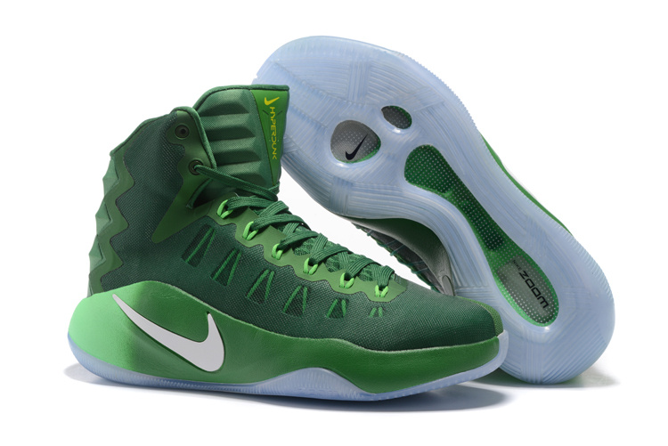 Nike Hyperdunk 2016 Olympick All Green Shoes - Click Image to Close