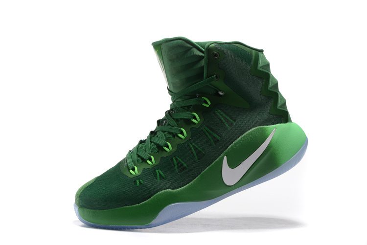 Nike Hyperdunk 2016 Olympick All Green Shoes - Click Image to Close