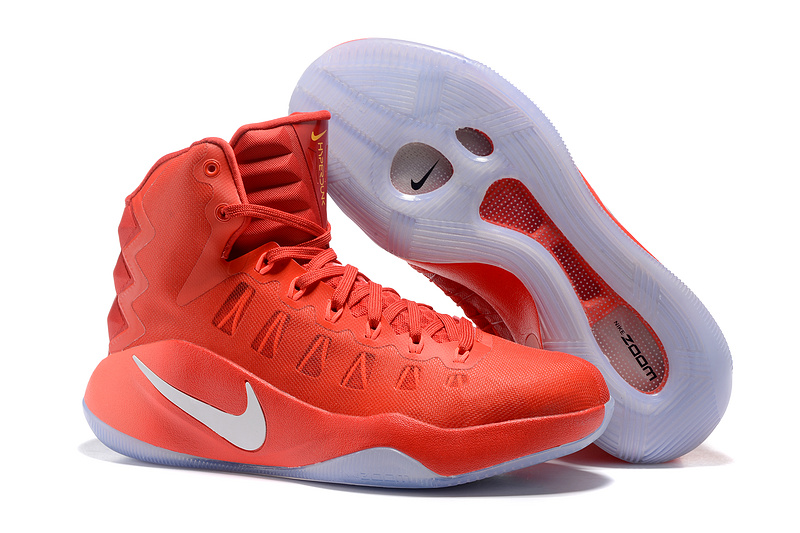 Nike Hyperdunk 2016 Reddish Orange White Shoes - Click Image to Close