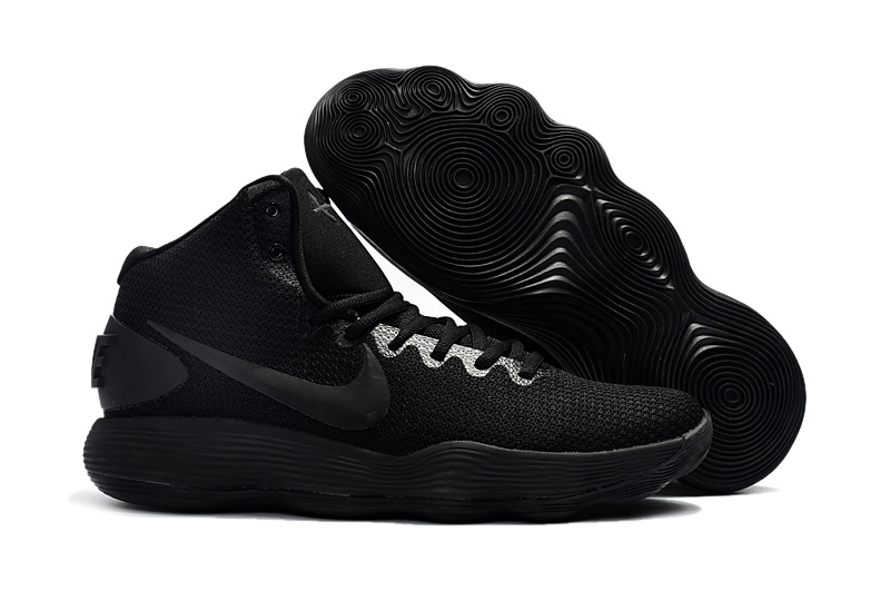 Nike Hyperdunk 2017 EP All Black Shoes - Click Image to Close