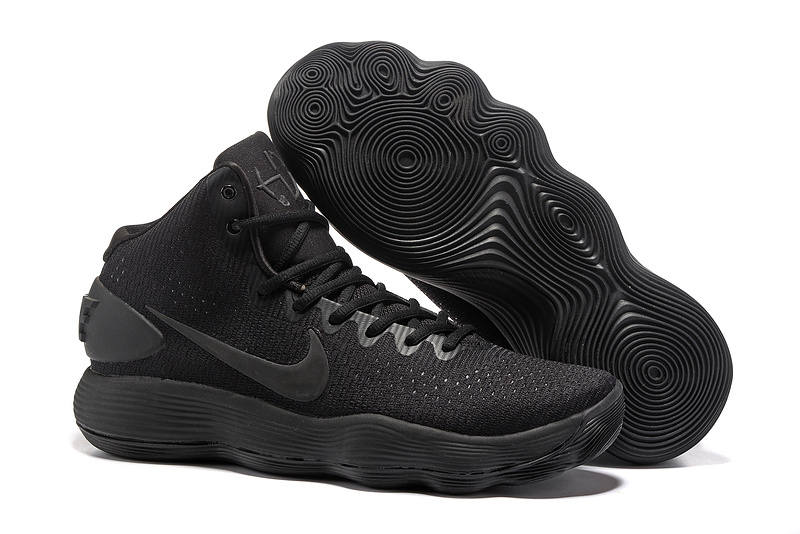 Nike Hyperdunk 2017 EP High All Black Shoes - Click Image to Close