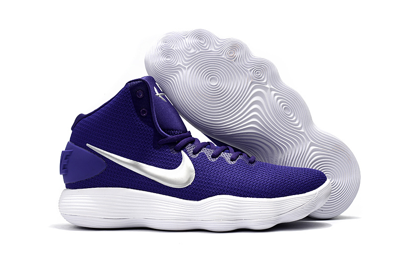 Nike Hyperdunk 2017 EP Purple White Shoes - Click Image to Close