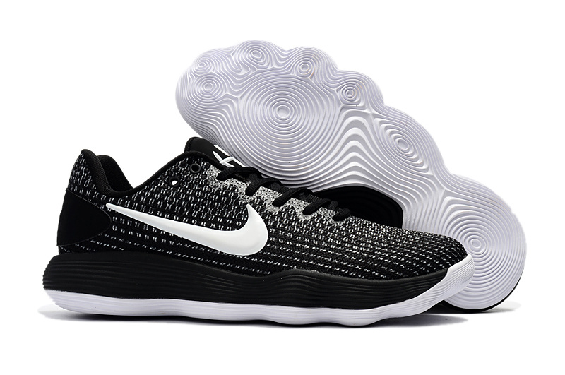 Nike Hyperdunk 2017 Low Black White Shoes - Click Image to Close