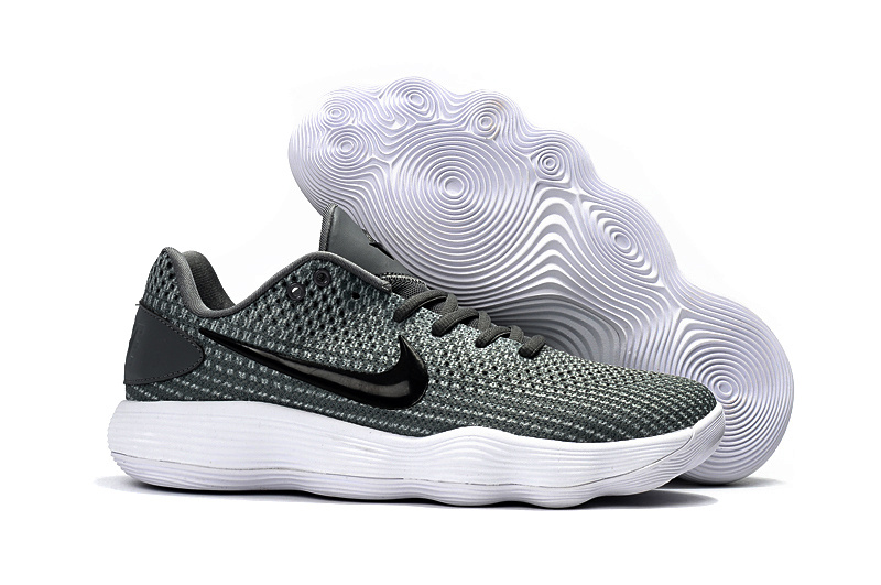 Nike Hyperdunk 2017 Low Grey Black White Shoes