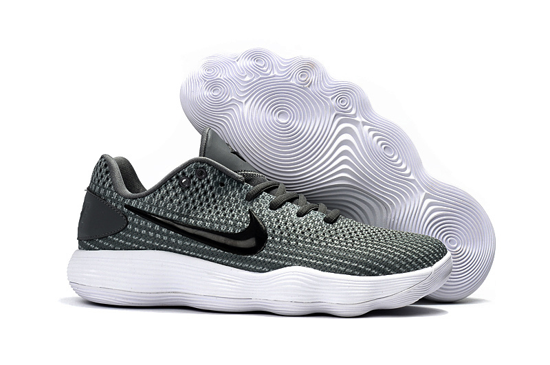 Nike Hyperdunk 2017 Low Grey Black White Shoes - Click Image to Close