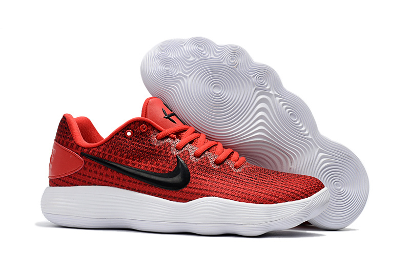 Nike Hyperdunk 2017 Low Red Black White Shoes - Click Image to Close