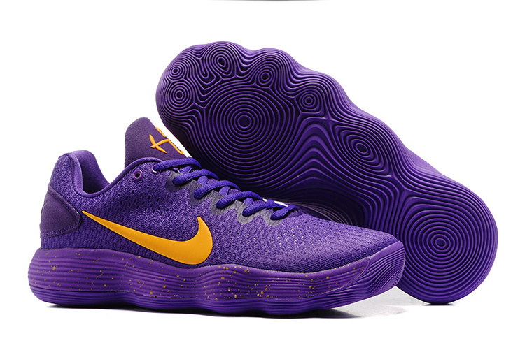Nike Hyperdunk 2017 Purple Yellow Shoes