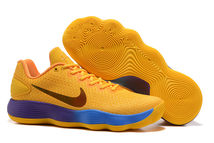 Nike Hyperdunk 2017 Yellow Blue Shoes - Click Image to Close