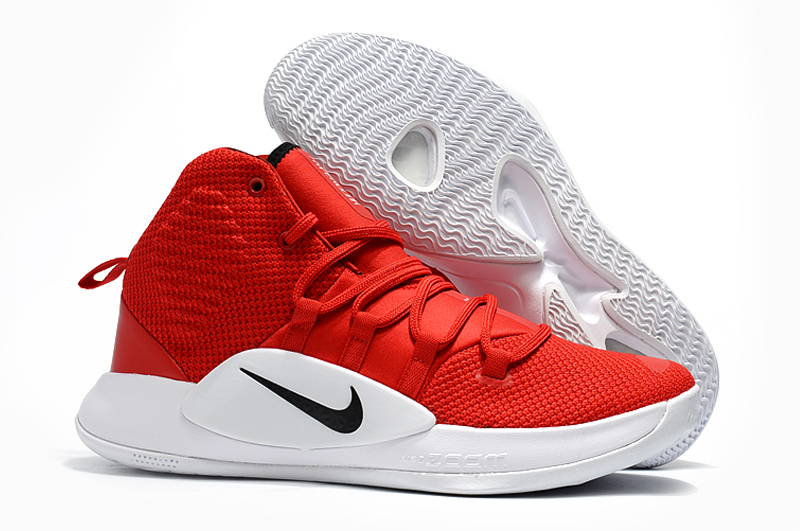 Nike Hyperdunk 2018 Red Black White Shoes - Click Image to Close