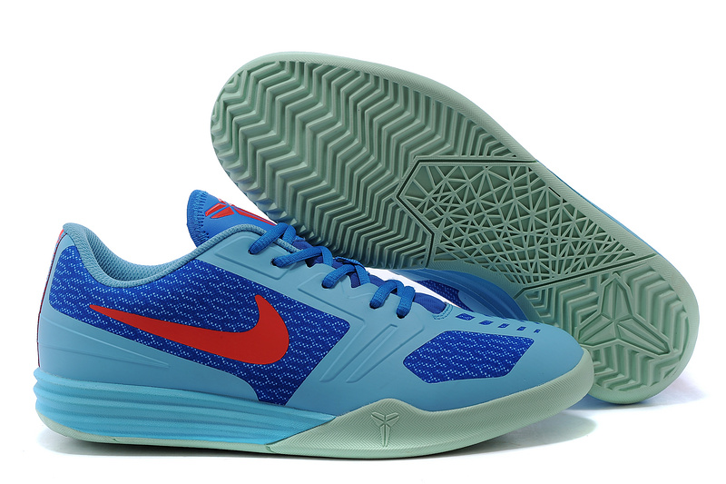 kobe light blue shoes