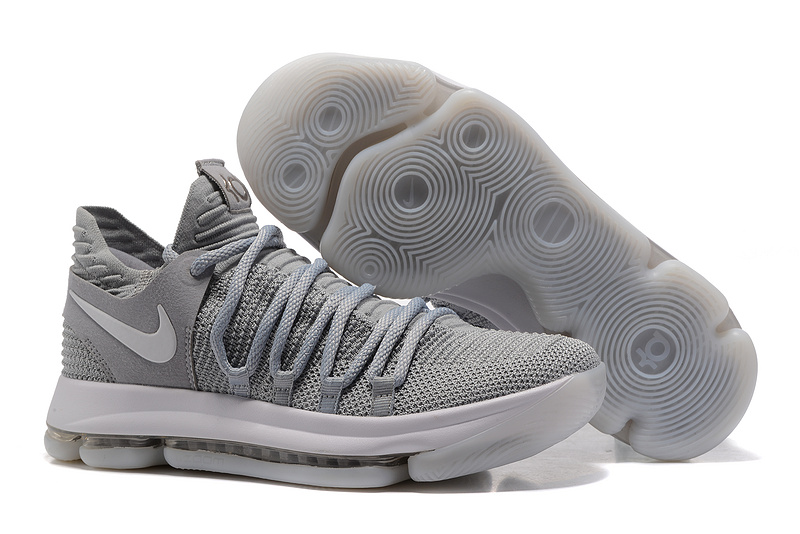 Nike KD 10 Light Grey Shoes