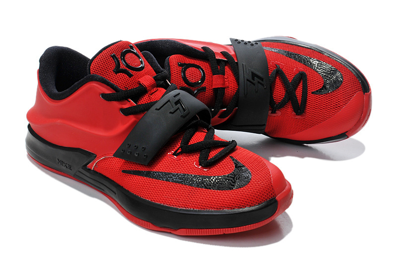 Kid's Kevin Durant 7 Red Black - Click Image to Close