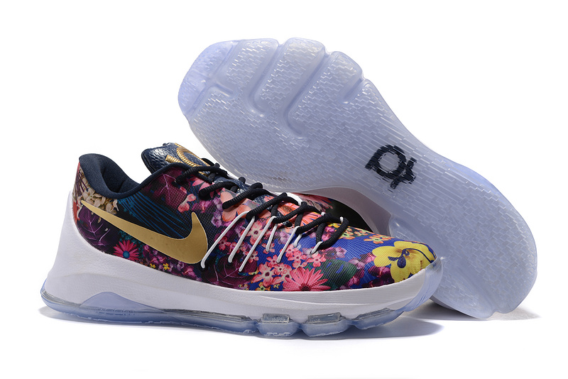 Nike KD 8 Colorful Followers Print Shoes - Click Image to Close