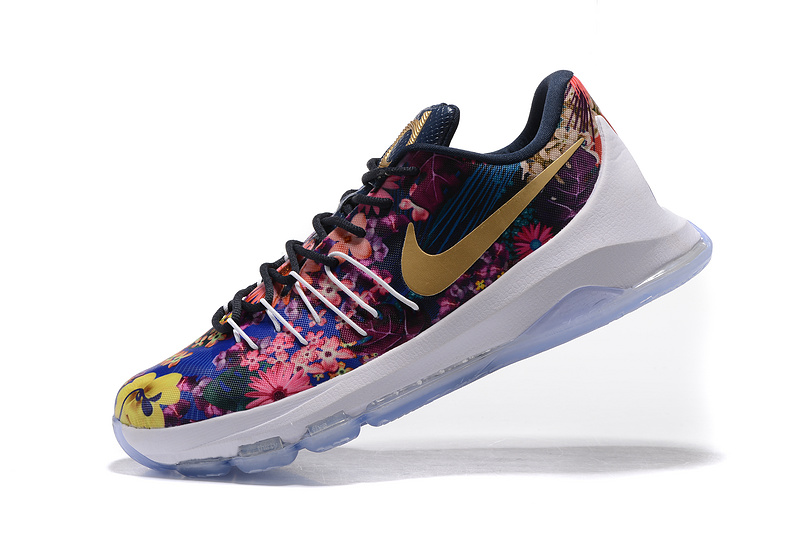 Nike KD 8 Colorful Followers Print Shoes - Click Image to Close