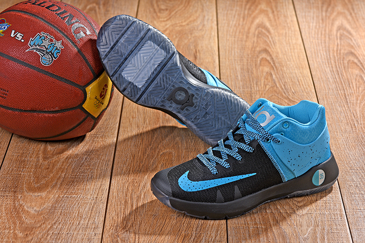 Nike KD Trey 5 Black Blue Jade Shoes - Click Image to Close