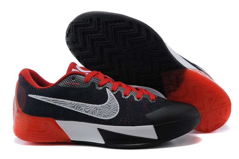 Nike KD Trey 5 II Black Grey Red Shoes - Click Image to Close